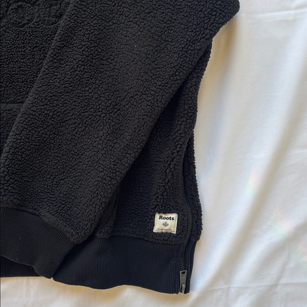 Streetwear Roots Black fleece Hoodie - Picture 4 of 6
